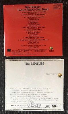 The Beatles Wooden Roll Top Japanese CD Box Set with 11 new and unwrapped CDs