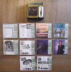 The Temptations, Four Tops. 10 Titles Japan Mini Lp Shm-cd + Promo Box Set