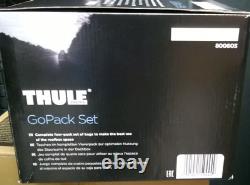 Thule 800603 Go Pack Set Roof Top Box Cargo Carry Bags Set of 4 NEW 2022