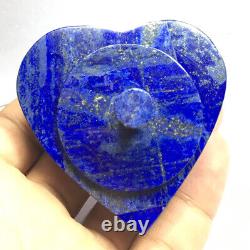Top Class Hand Made Heart Shape Lapis Lazuli With Marble Box Set Of 3 Pieces