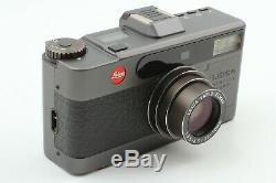 Top Mint in Box Leica minilux Zoom Black BOGNER Leather Case set from Japan