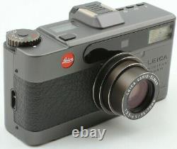 Top Mint in Case & Box Leica minilux Zoom Black Camera Bogner Set from Japan