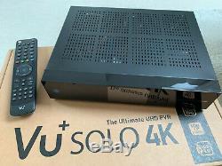 VU+ Solo 4K Linux UHD Sat Receiver/Set-Top-Box, wie neu, in OVP