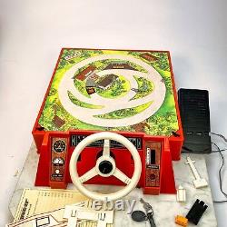 Vintage 1974 Schaper U-DRIVE-IT Table Top Action Driving Set Works Box Toy Lot