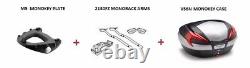 YAMAHA MT-07 TRACER 2016 2018 GIVI V56N MONOKEY TOP BOX + 2130FZ + M5 RACK set