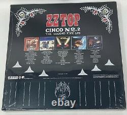 ZZ TOP Cinco No. 2 The Second Five LPs vinyl 5-LP Box Set NEW SEALED