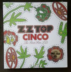 ZZ Top Cinco The First Five LP's HQ 180 Gram LP Box Set RSD Sealed HTF