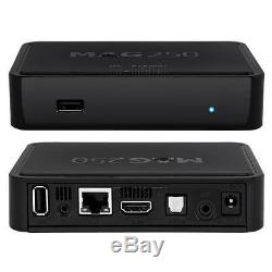 10 X Mag 250 Iptv Set Top Original Streamer Lecteur Multimédia Internet Tv Box