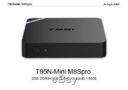 10pcs X T95n Tv Tv Box Amlogic S905x Quad Core 2g / 8g Wifi Smart Set Top Box