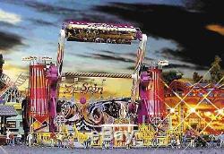 Abatteur 140431 Funfair Set Carrousel Top Spin New Boxed Foire