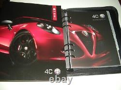 Alfa Romeo Top Vip Propriétaires Box Set Alpha Romeo 4c Excellent État