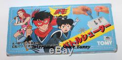 Années 1980 Tomy Masque Rouge Anime Spinjas Battle Tops Spinja Bataille Set En Boîte