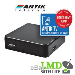 Antik Nano 3 Ip 4k Décodeur Hdr Et Tchèque Tv Slovaque Streaming Media Player