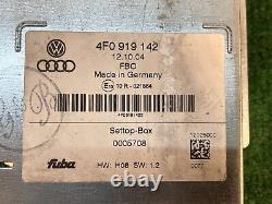 Audi A8 4E D3 Unité de contrôle du tuner TV Settop Box Récepteur TV 4F0919142