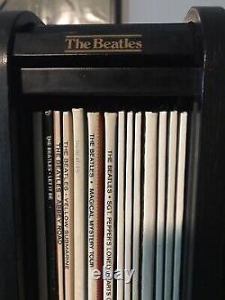 Beatles 1988 Wooden Roll Top Box Set Very Limited 14 Scelled Lp Minor Ware On Box