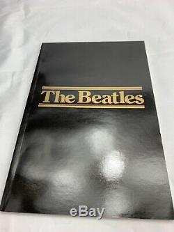 Beatles Set De Boîte À Roll Top En Bois 14 Pièces Très Rare Édition Limitée 1988