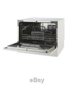 Blanc Ambiano Table Lave-vaisselle, 6 Réglages, Mini Coffret + Unused Countertop