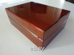 Boîte Rolex Mahogany Excellent / Bon État Avec Boîte Extérieure