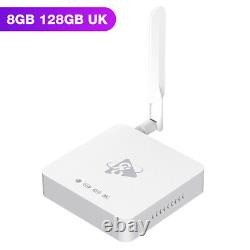 Boîte TV pour Android 11.0 Set Top Box Durable 8K Vidéo Set Top TV Box WiFi6 BT5.4