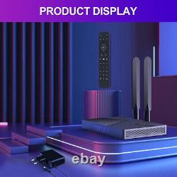 Boîtier TV intelligent H96 MAX V58 avec formats vidéo 3D pour le divertissement à domicile