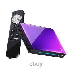 Boîtier TV pour Android 14 Set Top Box 8K HD Media Player WiFi6 BT5.4 (8GB 128GB Royaume-Uni)