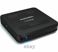 Boîtier décodeur Freesat HD MANHATTAN SX pour TV par satellite sans abonnement HDMI