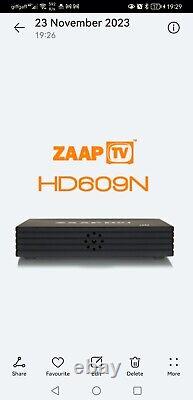 Boîtier décodeur IPTV Zaap TV HD609N en arabe, turc et kurde