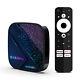Boîtier Décodeur Réseau Uhd 4k Smart Tv Box Compatible Bluetooth 5.0 Pour Regarder La Télévision