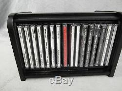Coffret Supérieur De Rouleau En Bois Parlophone De Beatles 16 CD Rare Set Collector Cd's Sealed