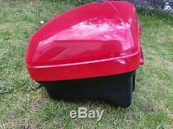 D'origine Honda Vfr 2002 800 Jeu De Bagages Dur Dans Des Sacs Intérieurs Rouge + + Givi Top Box