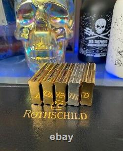Einmalig, Rothschild Feuerzeug Set In Präsentationsbox, Top Zustand, Garantie