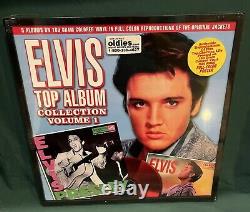 Elvis Presley Meilleure Collection D'albums Vol 1 5 Lp Box Set Red Vinyl Seeled Mint 2002