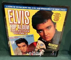 Elvis Presley Meilleure Collection D'albums Vol 2 5 Lp Box Set Red Vinyl Seeled Mint 2002
