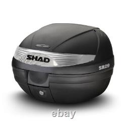 Ensemble Bauletto SHAD SH29 Noir Gilera 125 Nexus 2007-2024