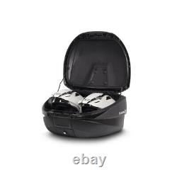 Ensemble SHAD Bauletto SH59X + Porte-bagages pour Piaggio 125 MP3 Hybrid 2010-2012