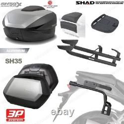 Ensemble SHAD Bauletto SH59X + Valises 3P SH35 pour Honda 500 CB Fa ABS (PC45)