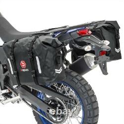 Ensemble Sacoche de Selle WP8 + Coffre de Toit TP8 45L pour Ducati Monster 1200/S