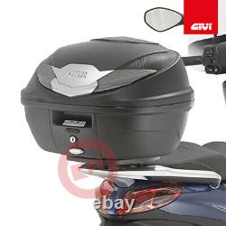 Ensemble Top-Case GIVI Monolock B360NT + Plaque 1102FZ M5M Honda CBR 600 F 2011-2013