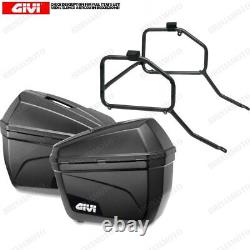 Ensemble cadres GIVI + valises latérales E22N pour BMW 650 F GS 2000-2007