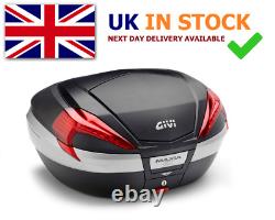 Ensemble de boîte supérieure Givi V56NN pour SUZUKI BURGMAN 650 EXECUTIVE 2013 - boîte supérieure + accessoires