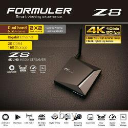 Formuler Z8 Ott 4k Uhd Set-top Box Android 7 Nougat 2go/16go Wifi Dual Band