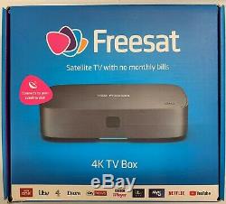 Freesat Uhd-x Intelligent 4k Ultra Hd Set Tv Numérique Par Satellite Top Box