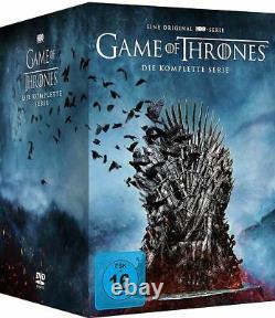 Game Of Thrones, Die Komplette Serie, Staffel 1-8, Coffret Dvd, Neu Ovp Top