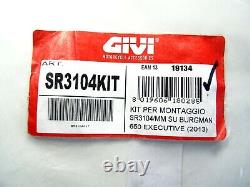 Givi V56nn Top Box Set Suzuki Burgman 650 Exécutif 2013 Topbox Case + Raccords