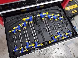 Halfords Professional Roll Cab & Top Box Full Of Tools Socket Set Rrp Plus De £ 800