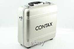 Haut Mint Contax Caméra Trunk En Aluminium Boîtier Dur + Clé Du Japon