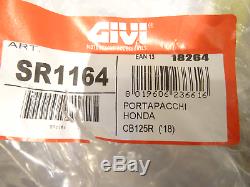 Honda Cb125r 2018 Top Box Ensemble Complet Givi B27nmal Case + Sr1164 Rack + Plate
