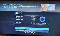 Humax Hdr-1010s 1 To Freesat Hd Satellite Tv Recorder Receiver Set Top Box Blanc