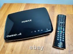 Humax Hdr-1100s Freesat+ Hd Twin Tuner Set Top Box 500 Go Hdd Pvr Avec Freetime