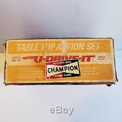 Jeu D'action De Table Schaper U-drive-it Vintage 1974, Jeu De Conduite # 801 Avec Boîte